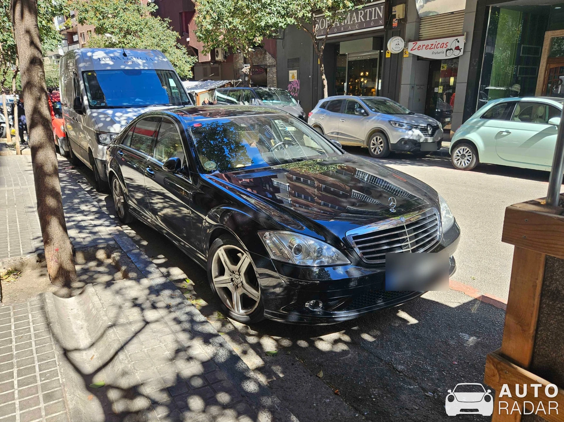 Mercedes-Benz S 500 spotted in Zaragoza