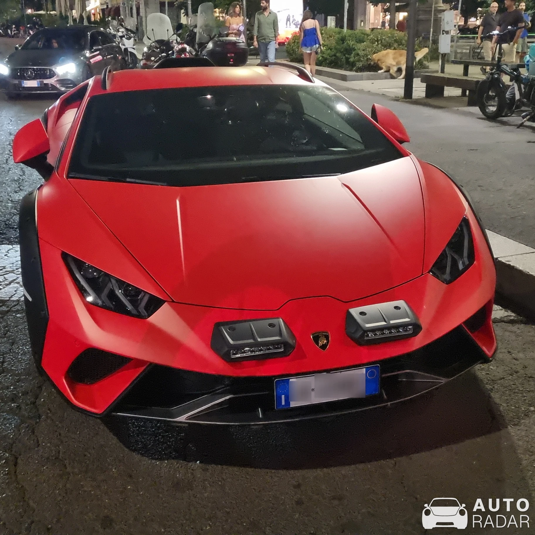 Lamborghini Huracán Sterrato spotted in Milan, Italy