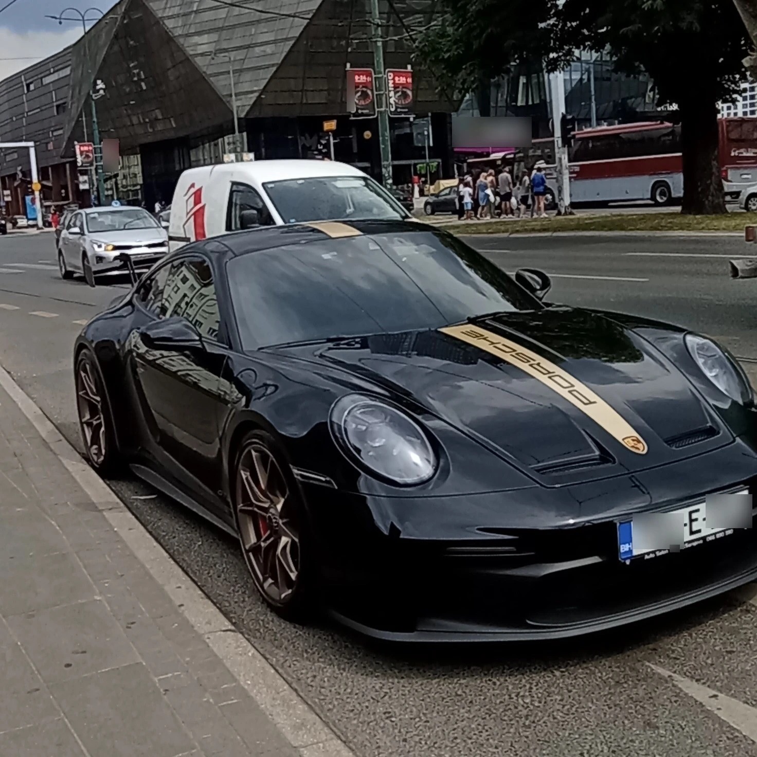 Porsche 992 GT3 MkI spotted in Sarajevo, Bosnia and Herzegovina