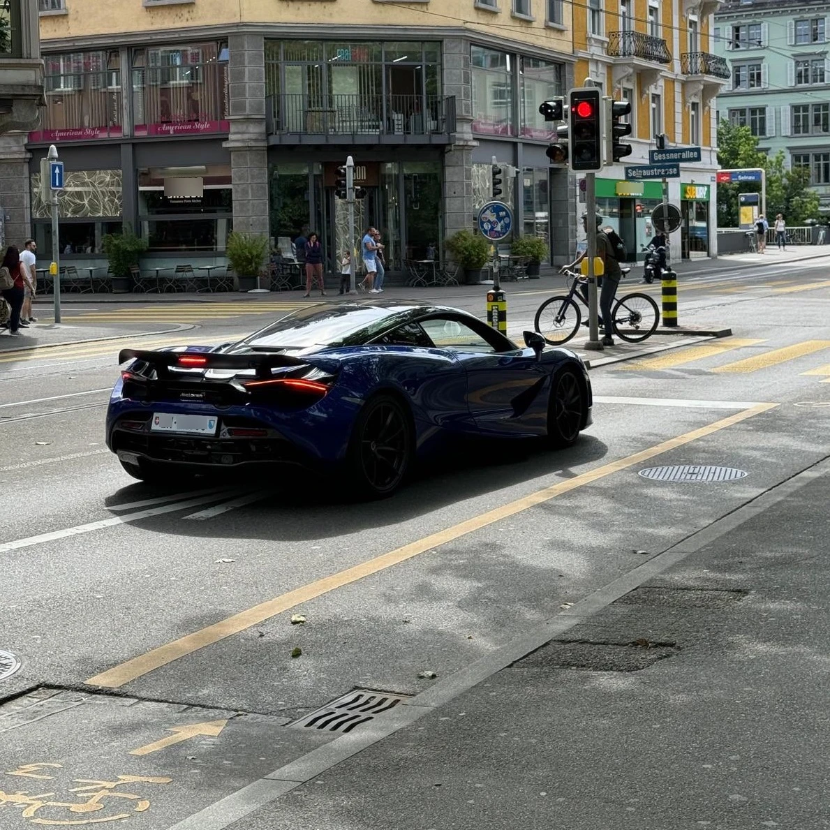 McLaren 720S spotted in Zürich, Schweiz
