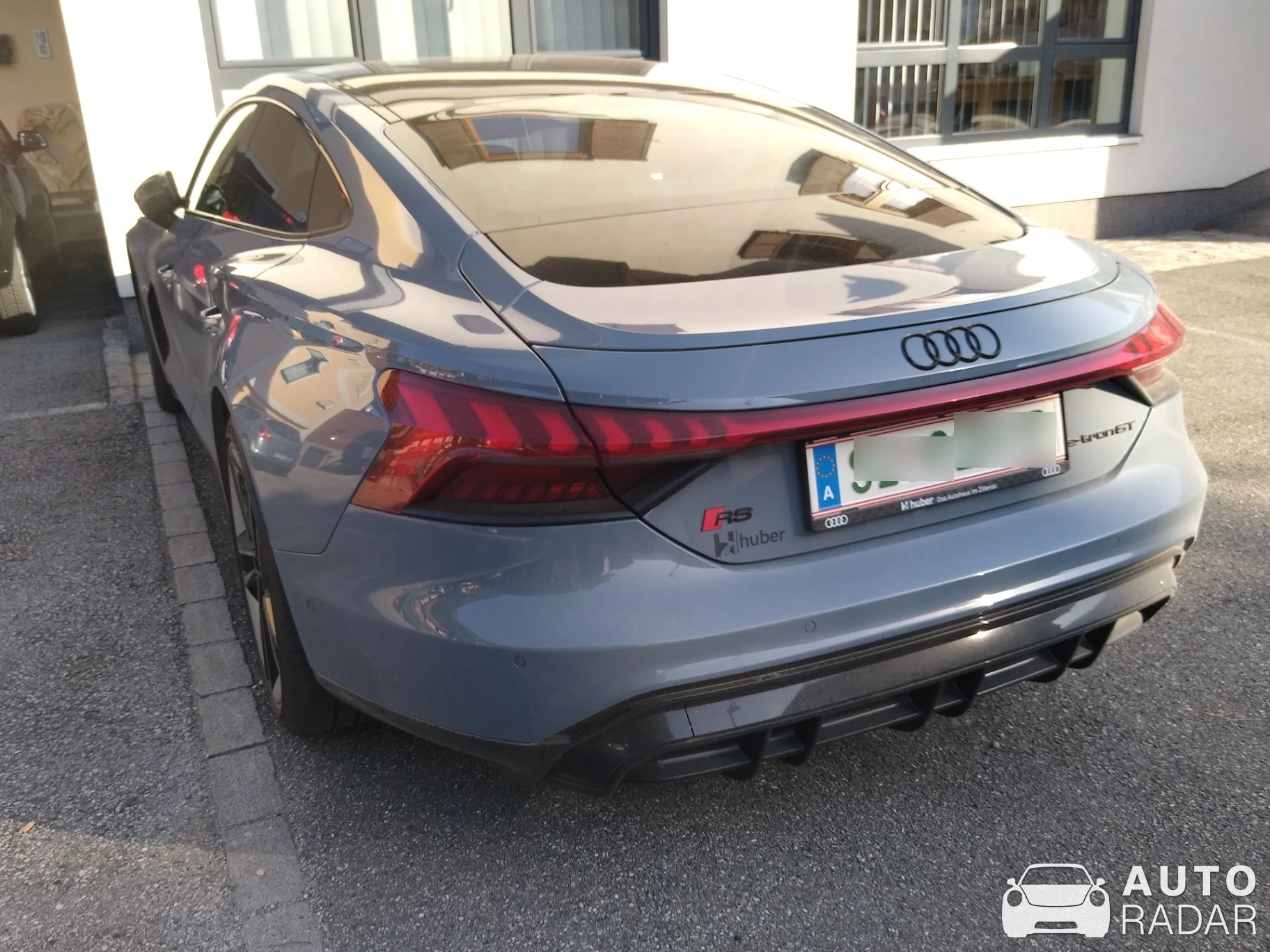 Audi RS E-Tron GT spotted in Stumm, Austria