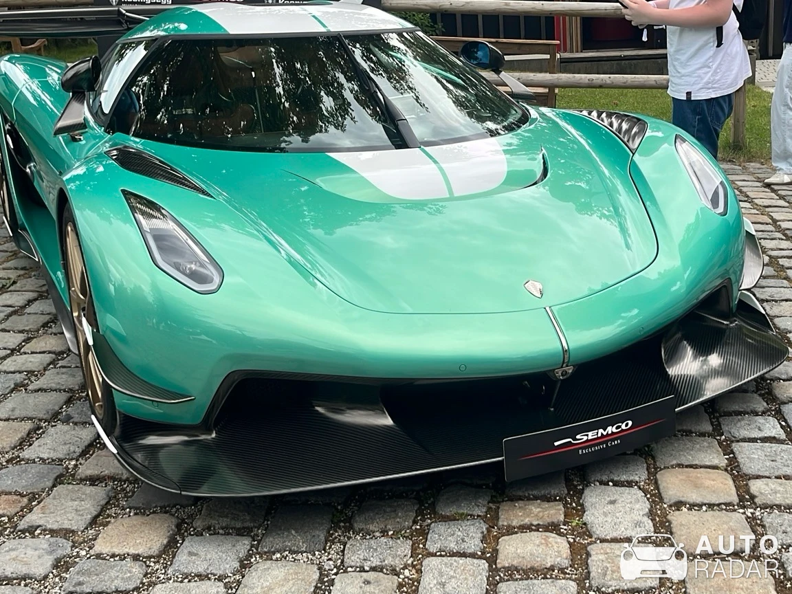 Koenigsegg Jesko spotted in Gmund am Tegernsee