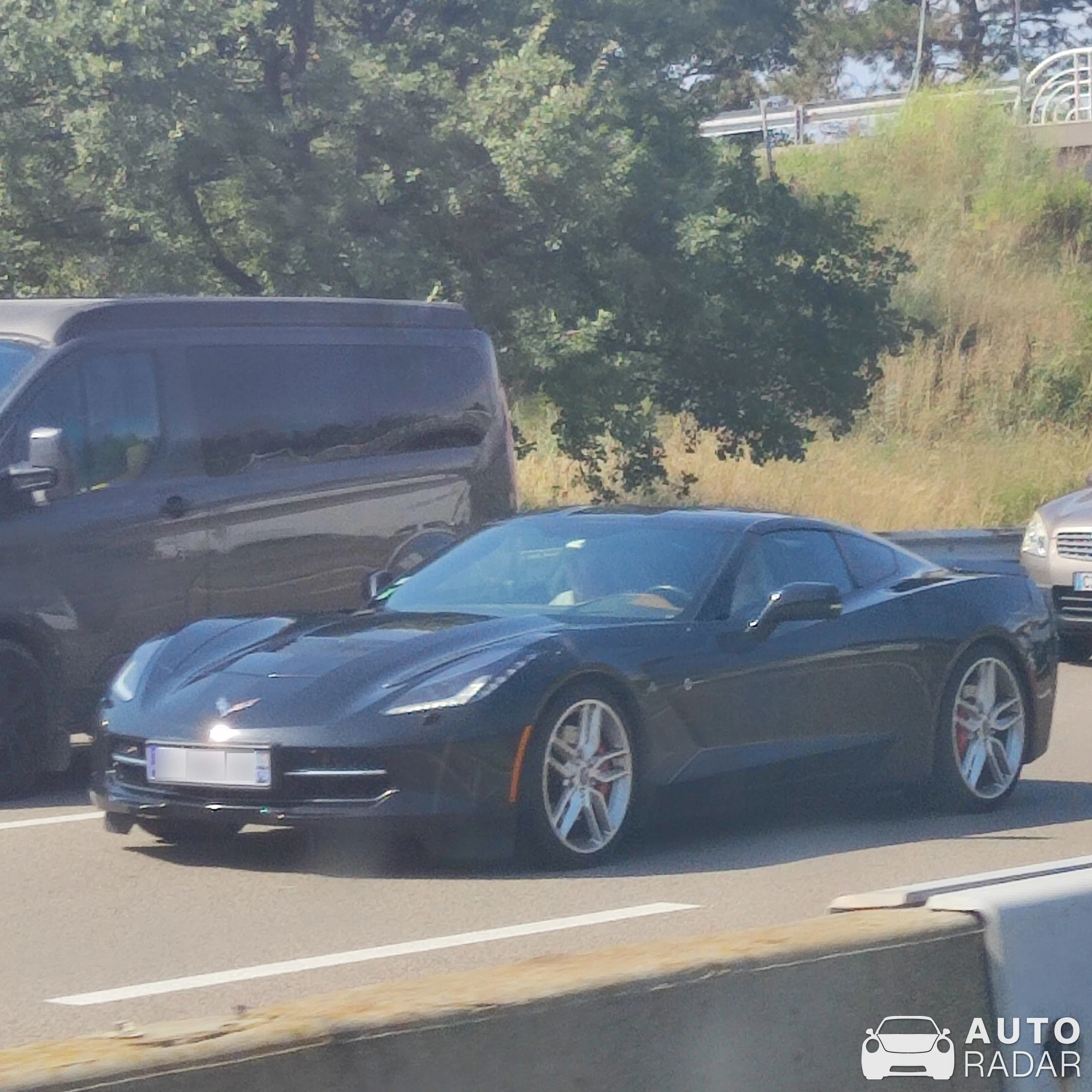 Chevrolet Corvette C6 spotted in Savasse, France