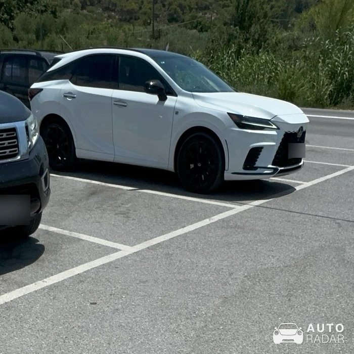 Lexus RC F spotted in Ormos Panagias