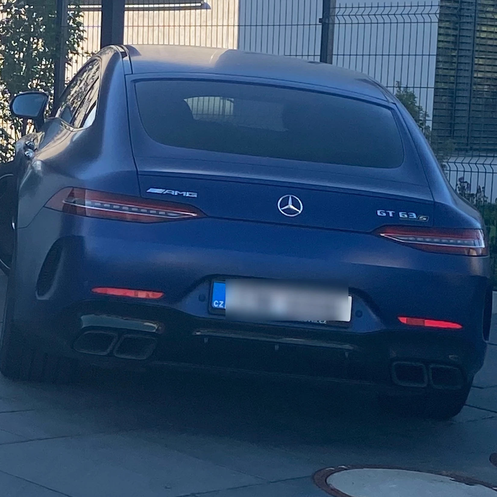 Mercedes-AMG GT 63 S X290 spotted in Hlavní město Praha, Czechia