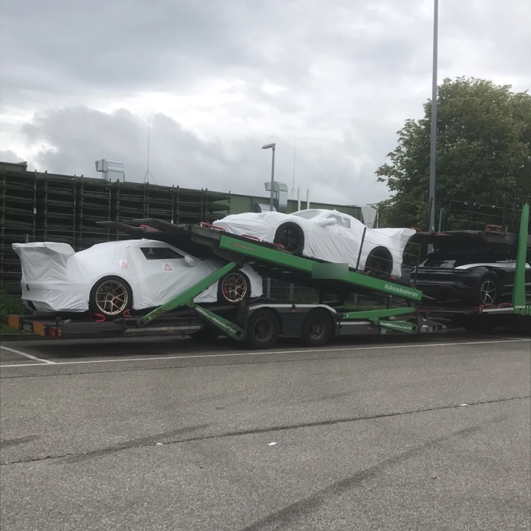 Porsche 992 GT3 RS MkI spotted in Göppingen, Duitsland