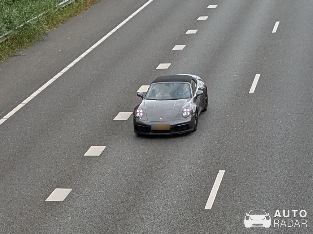 Porsche 992 Carrera Cabriolet MkI spotted in Oldenzaal