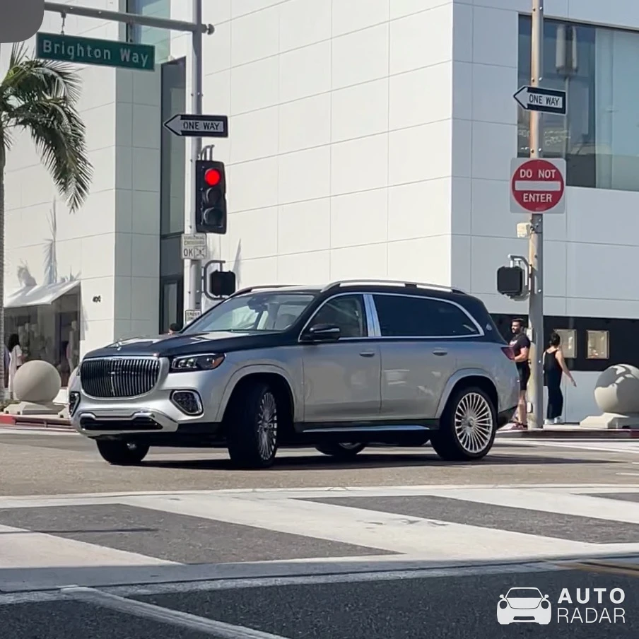 Mercedes-Maybach GLS 600 spotted in Beverly Hills, United States