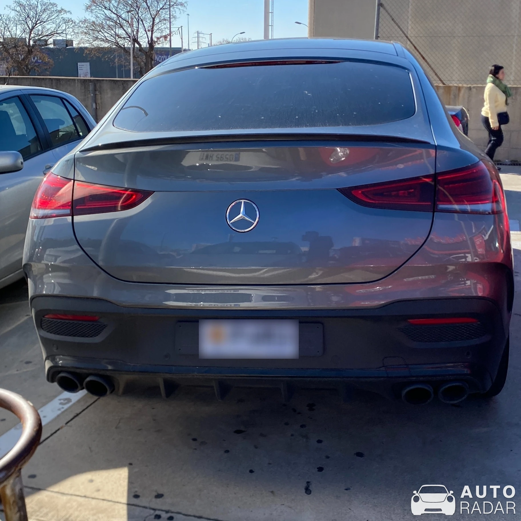 Mercedes-Benz GLC Coupe spotted in Gavarres, Spain