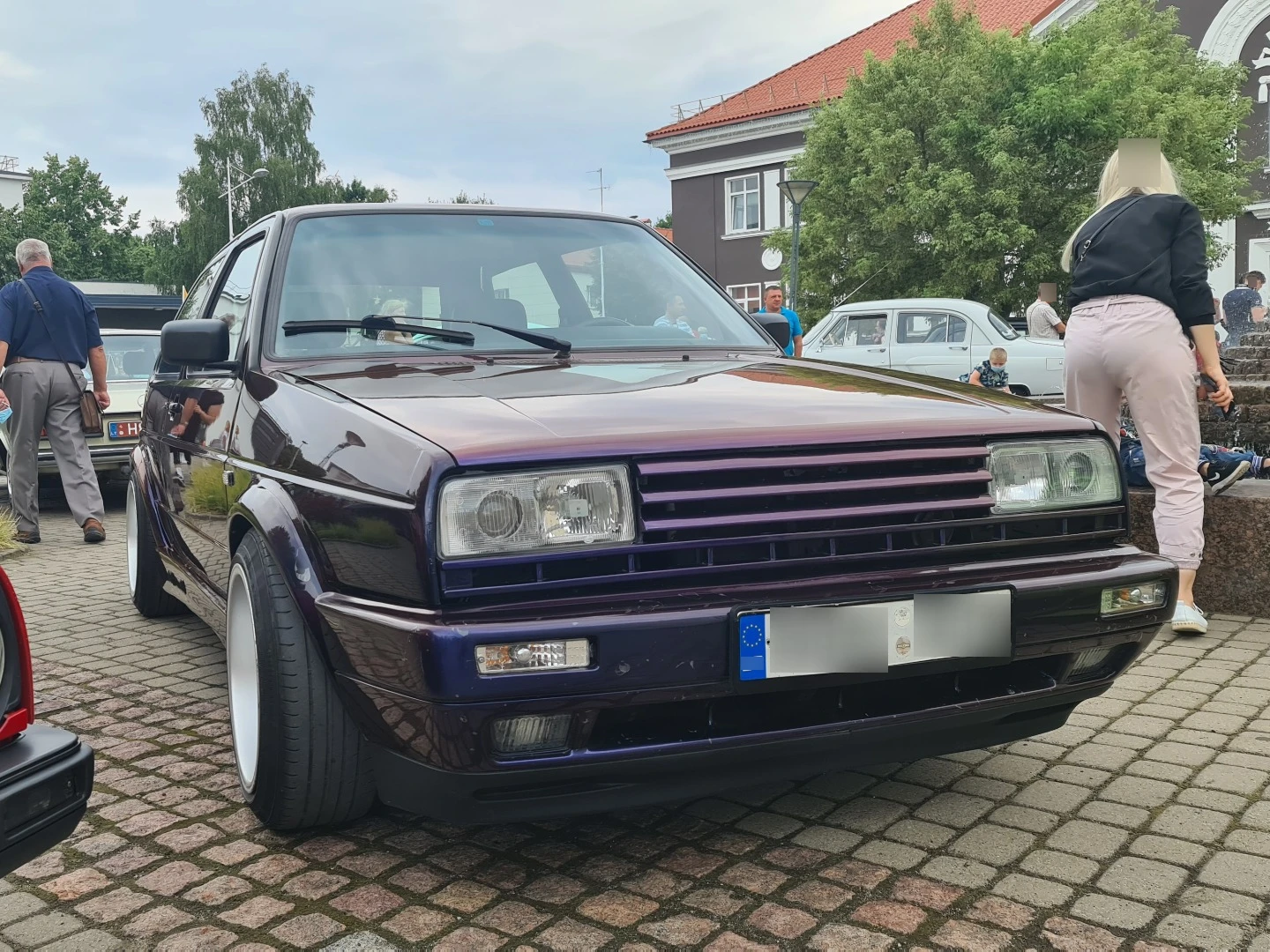 Volkswagen Golf MK2 spotted in Gargždai