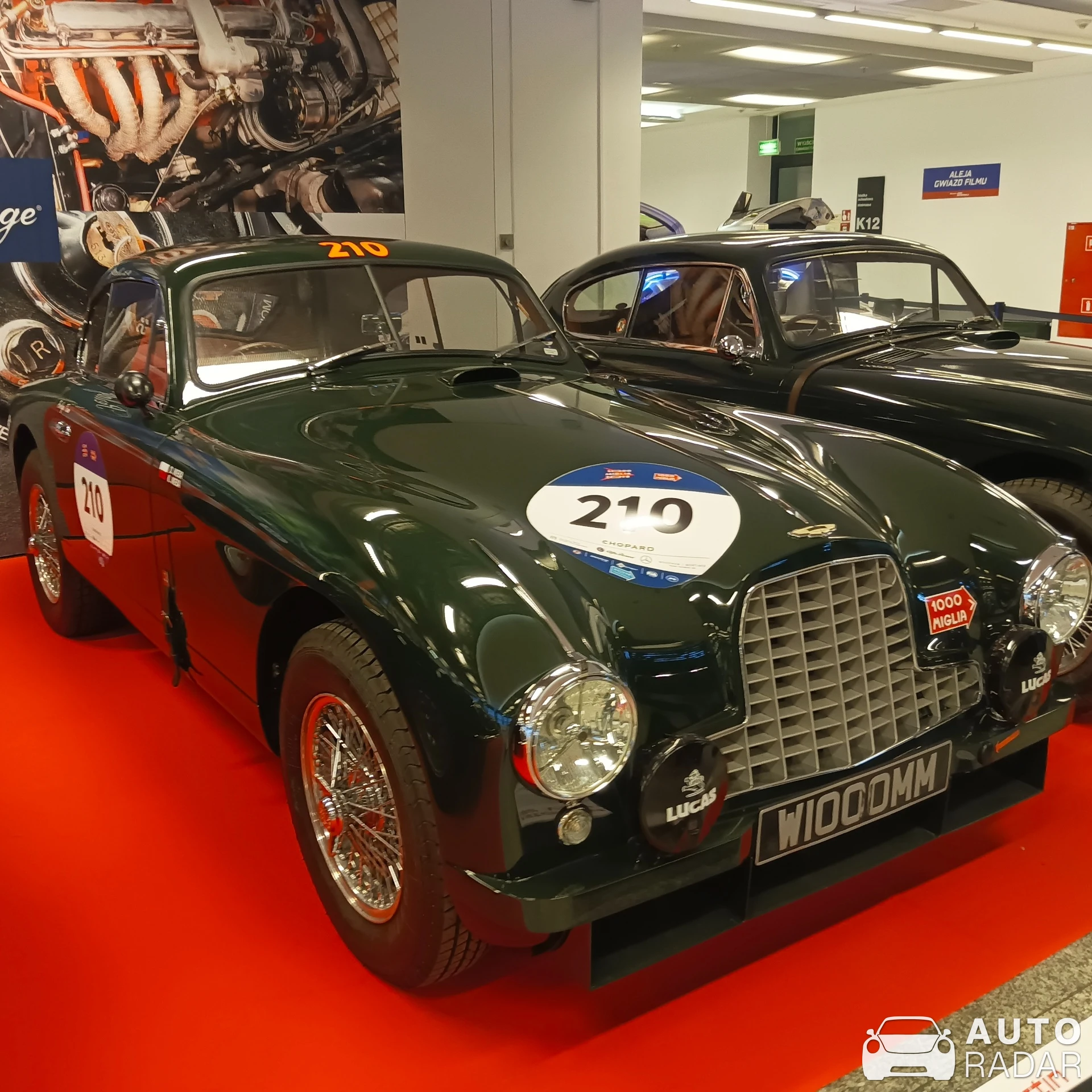Aston Martin DB2 spotted in Warszawa