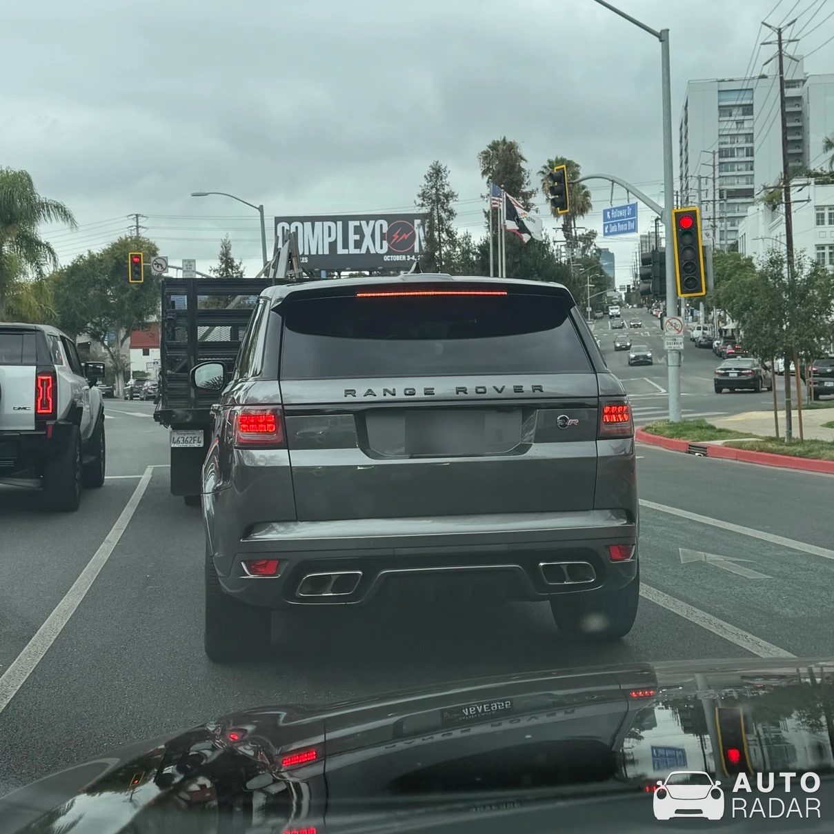 Land Rover Range Rover Sport SVR spotted in West Hollywood