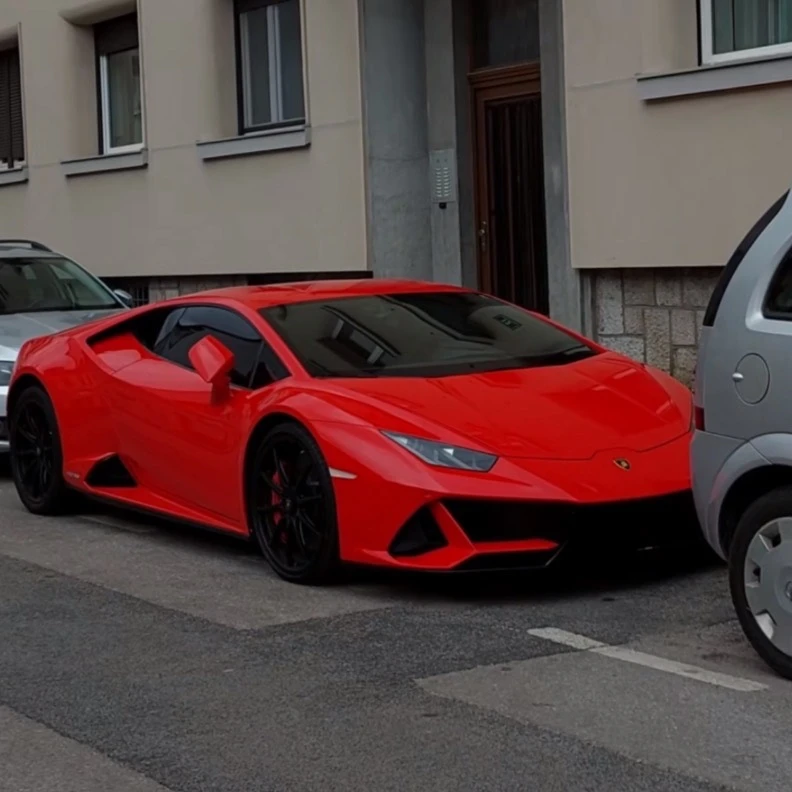 Lamborghini Huracán LP640-4 EVO spotted in Ljubljana, Slovenia