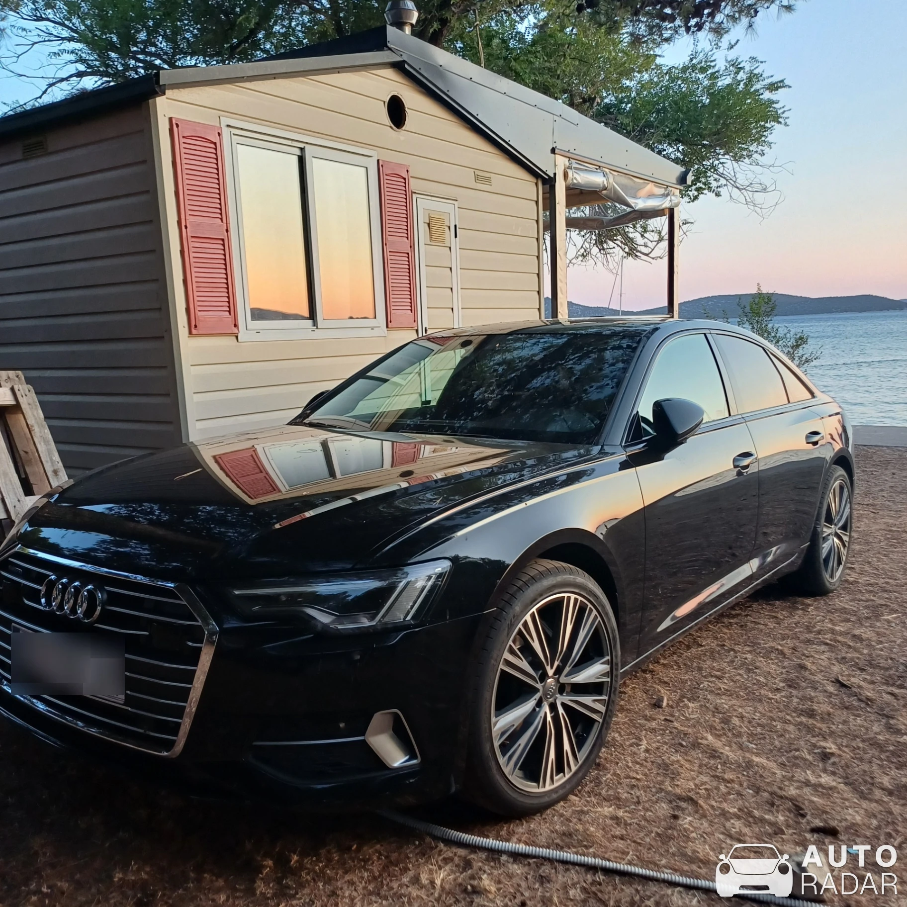 Audi A8 spotted in Vodice, Croatia