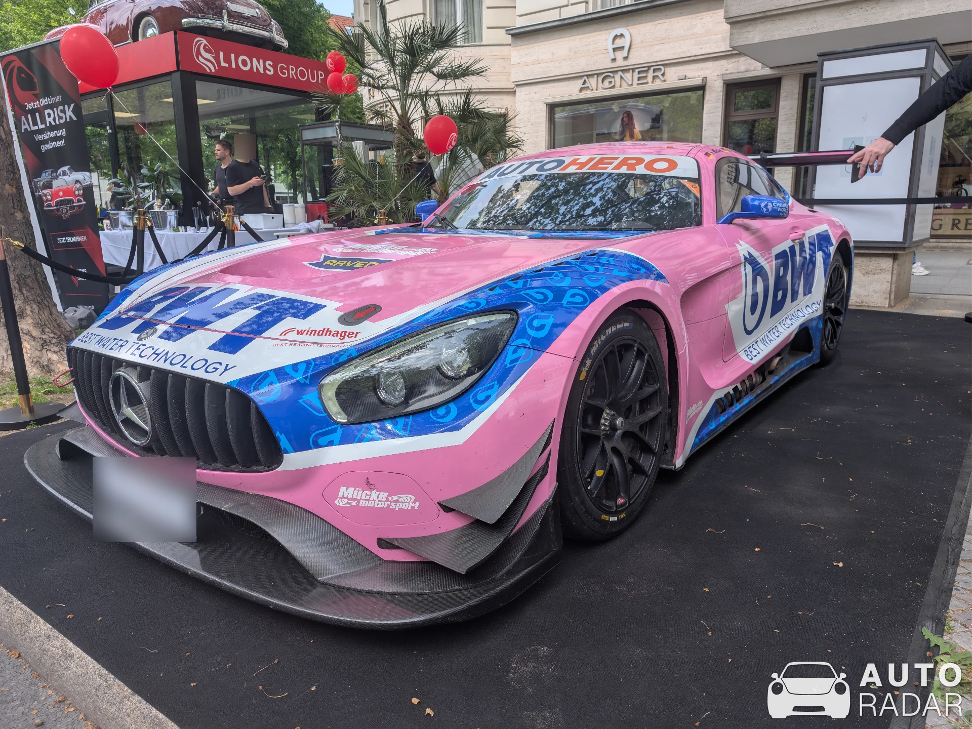 Mercedes-AMG GT3 spotted in Berlin