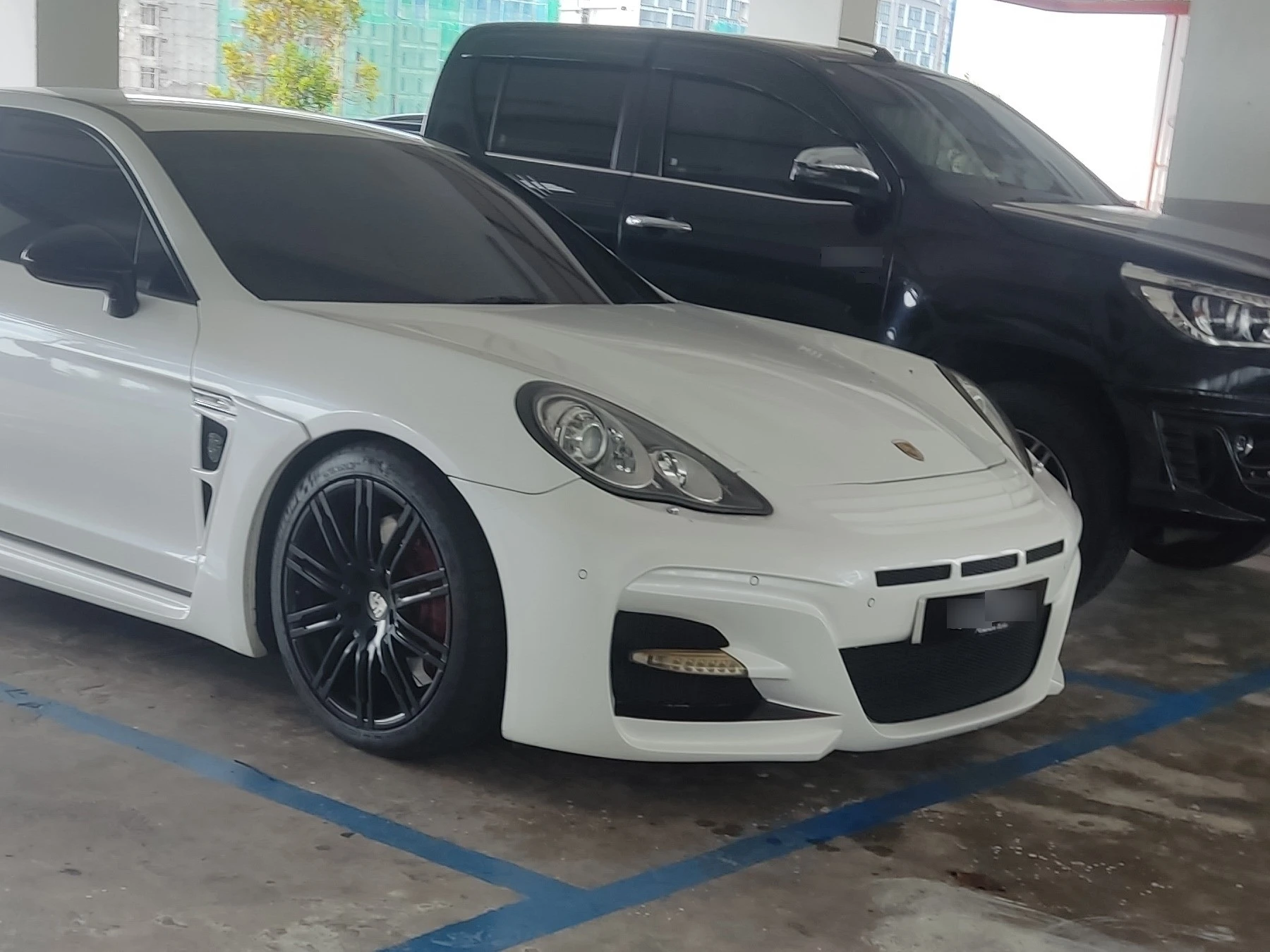 Porsche Panamera Turbo Hennessey spotted in Kuching, Malaysia