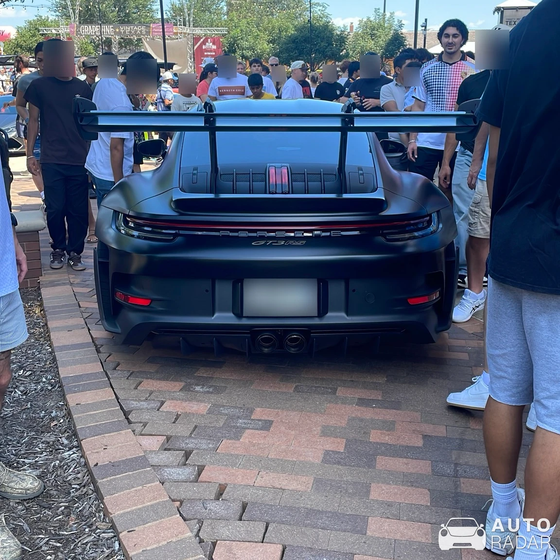 Porsche 992 GT3 RS MkI Weissach Package spotted in Grapevine
