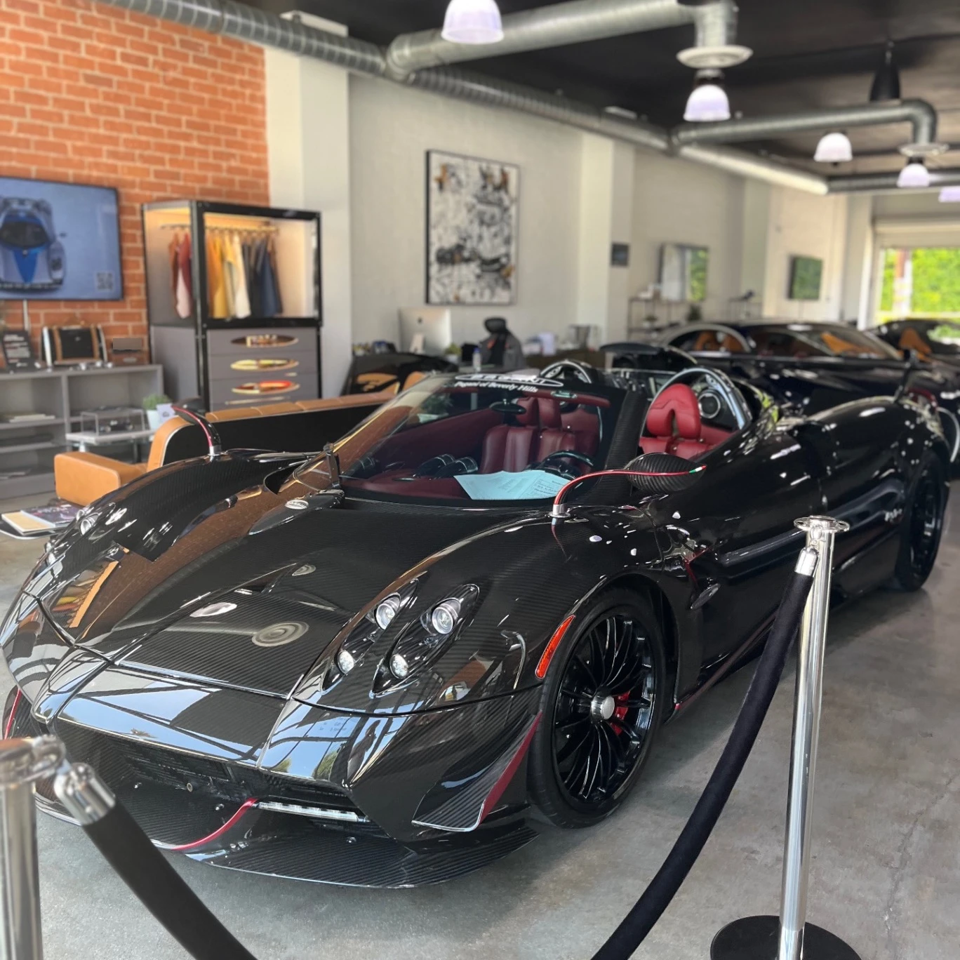 Pagani Huayra Roadster spotted in Beverly Hills, United States