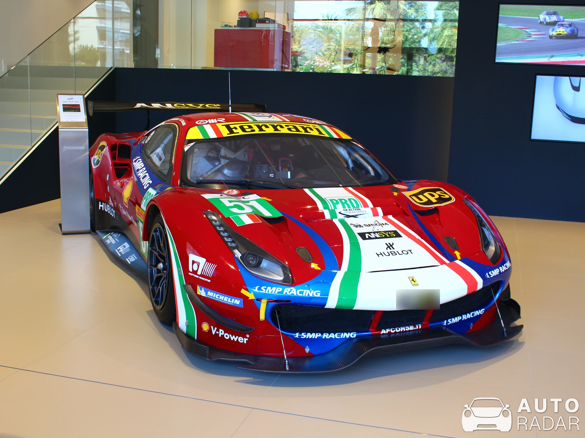 Ferrari 488 GTB Nimrod LeMans spotted in Cannes