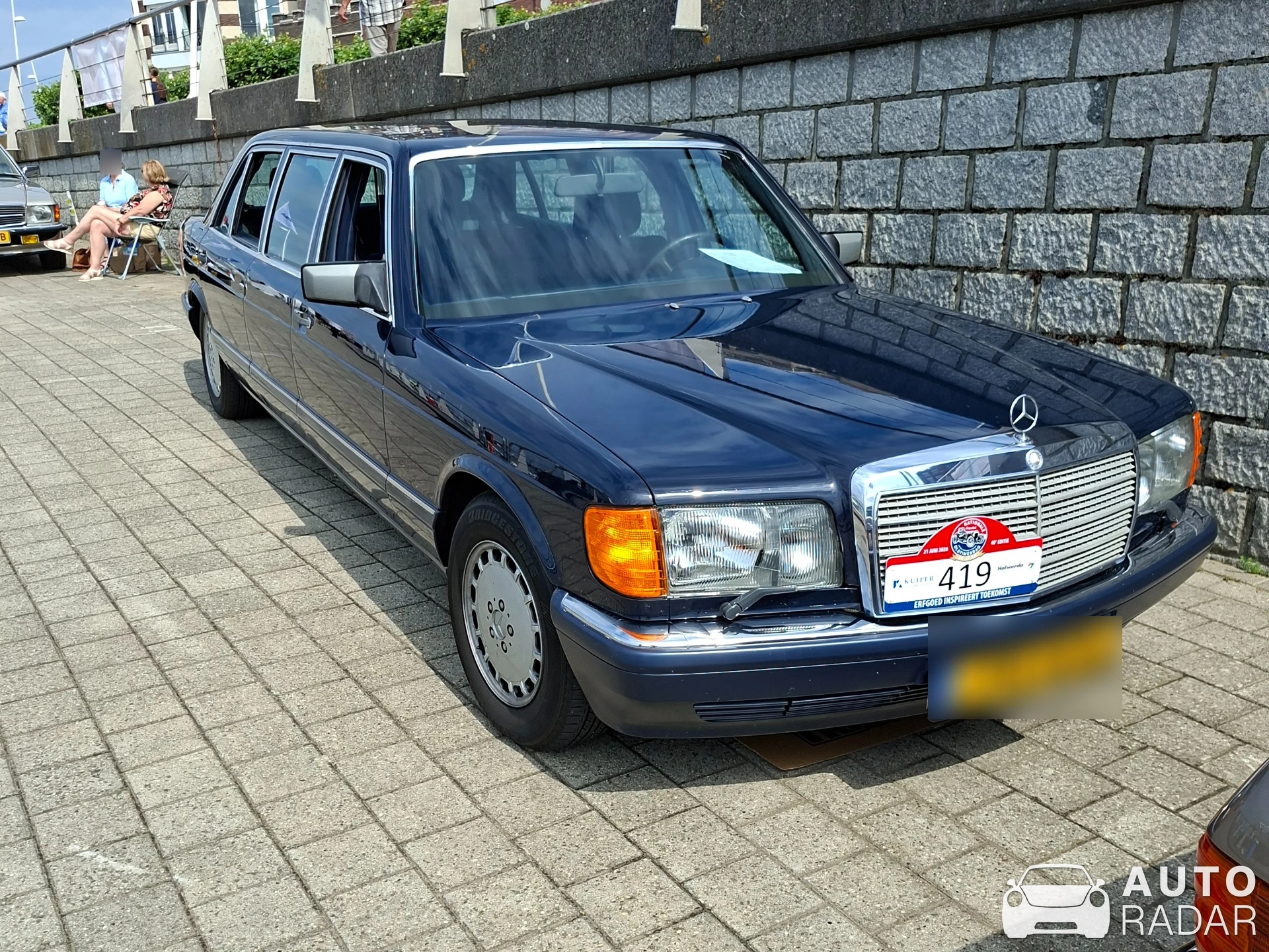 Mercedes-Benz S 65 AMG Pullman spotted in Lelystad