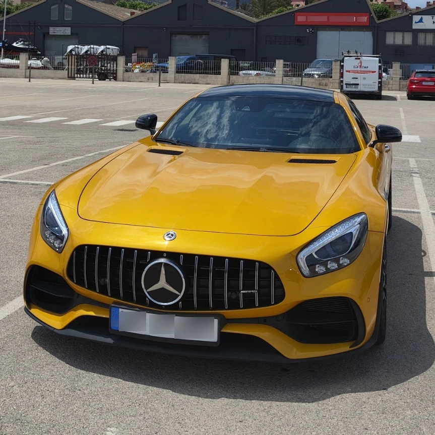 Mercedes-AMG GT S C190 spotted in Denia, España
