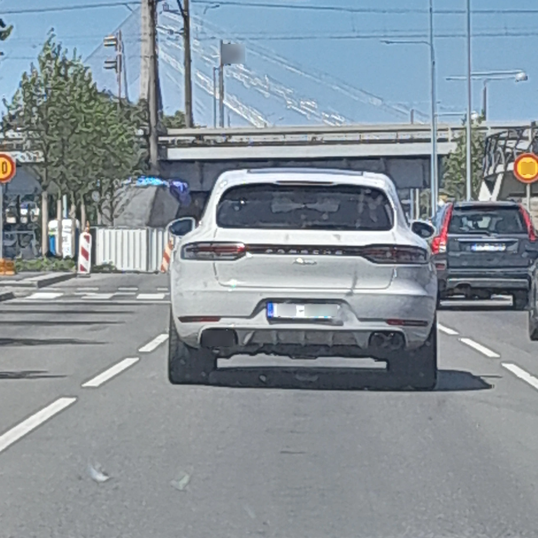 Porsche Macan S spotted in Rīga, Latvia