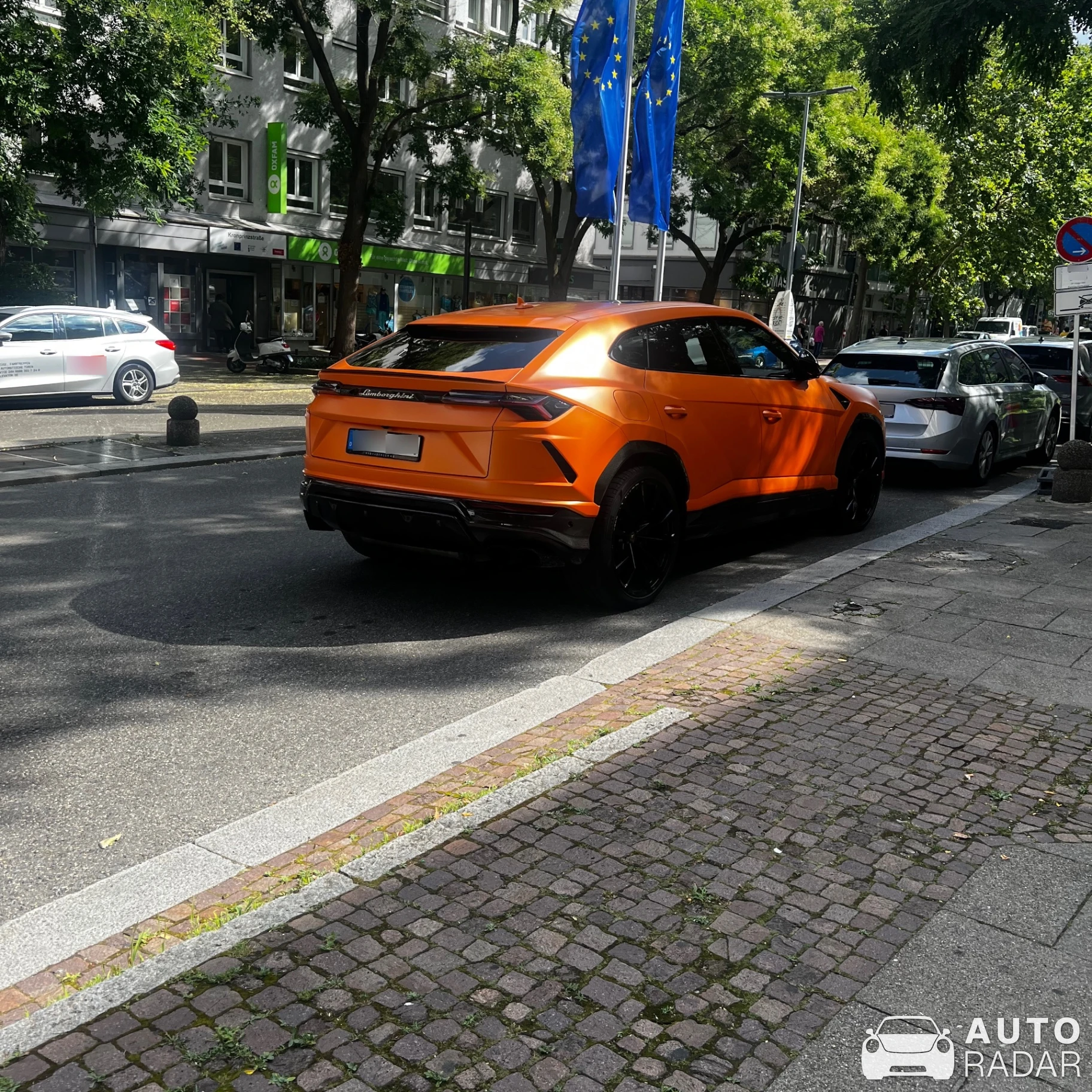 Lamborghini Urus spotted in Stuttgart, Germany