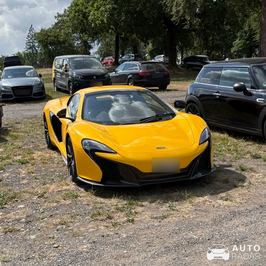McLaren 650S spotted in Nürburg