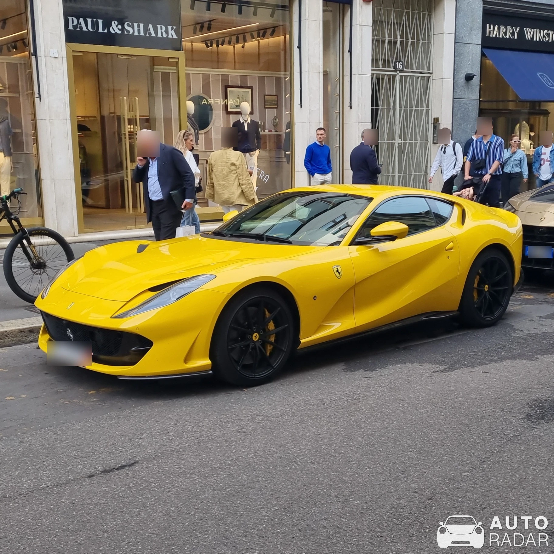 Ferrari 812 Superfast spotted in Milano, Italia