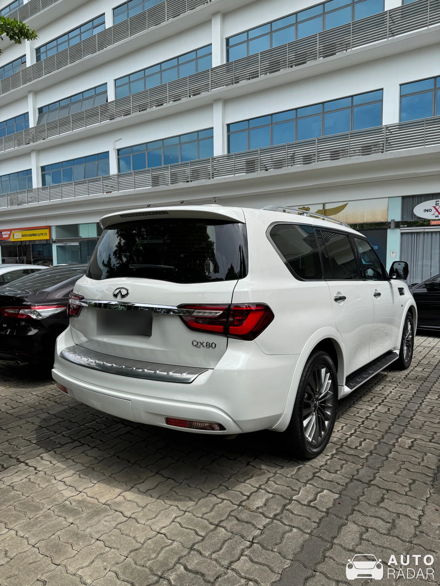 Infiniti QX spotted in Singapore