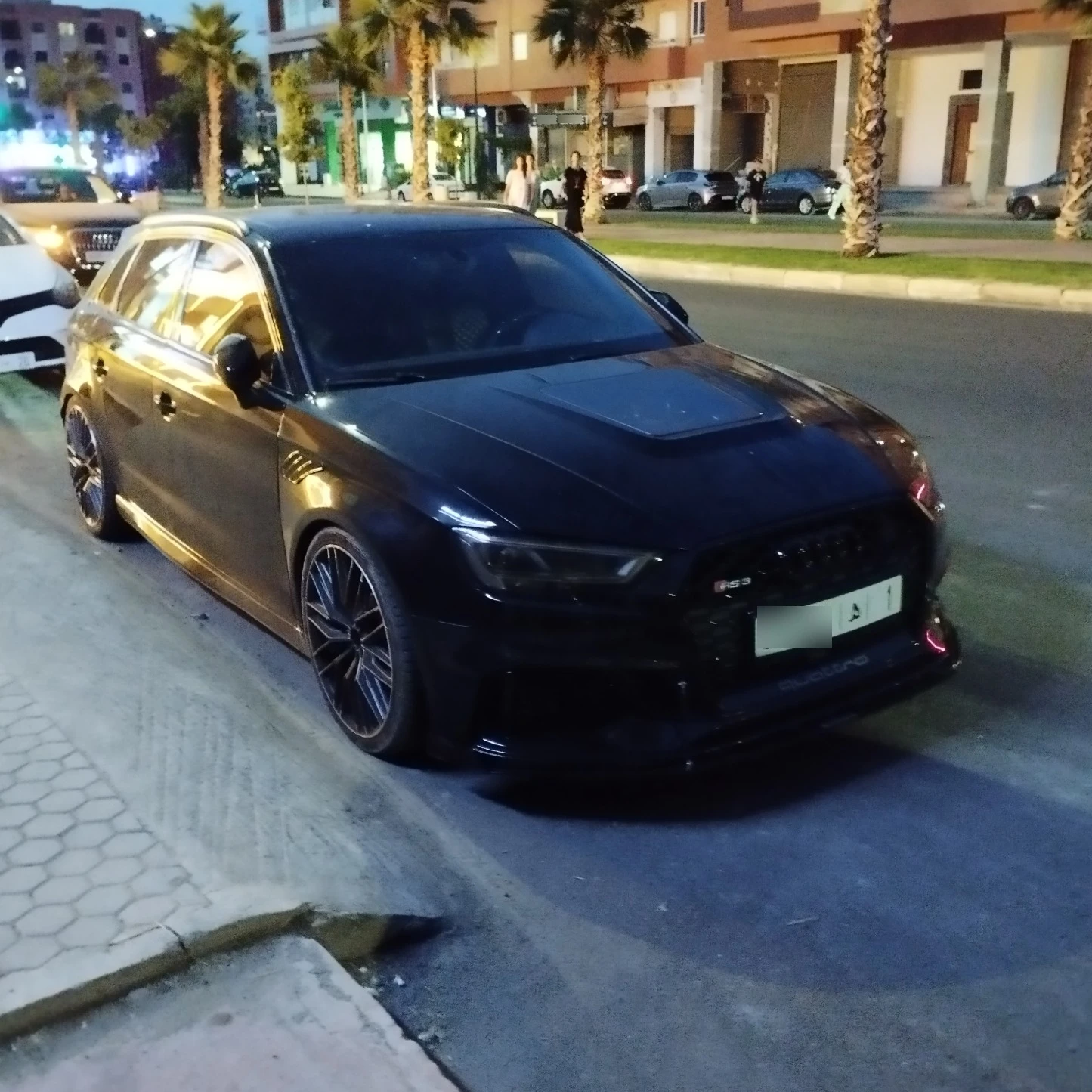 Audi RS3 Sportback 8V spotted in Marrakesh, Morocco