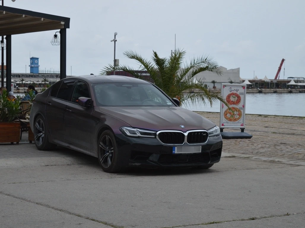 Bmw M5 spotted in Varna, Bulgaria