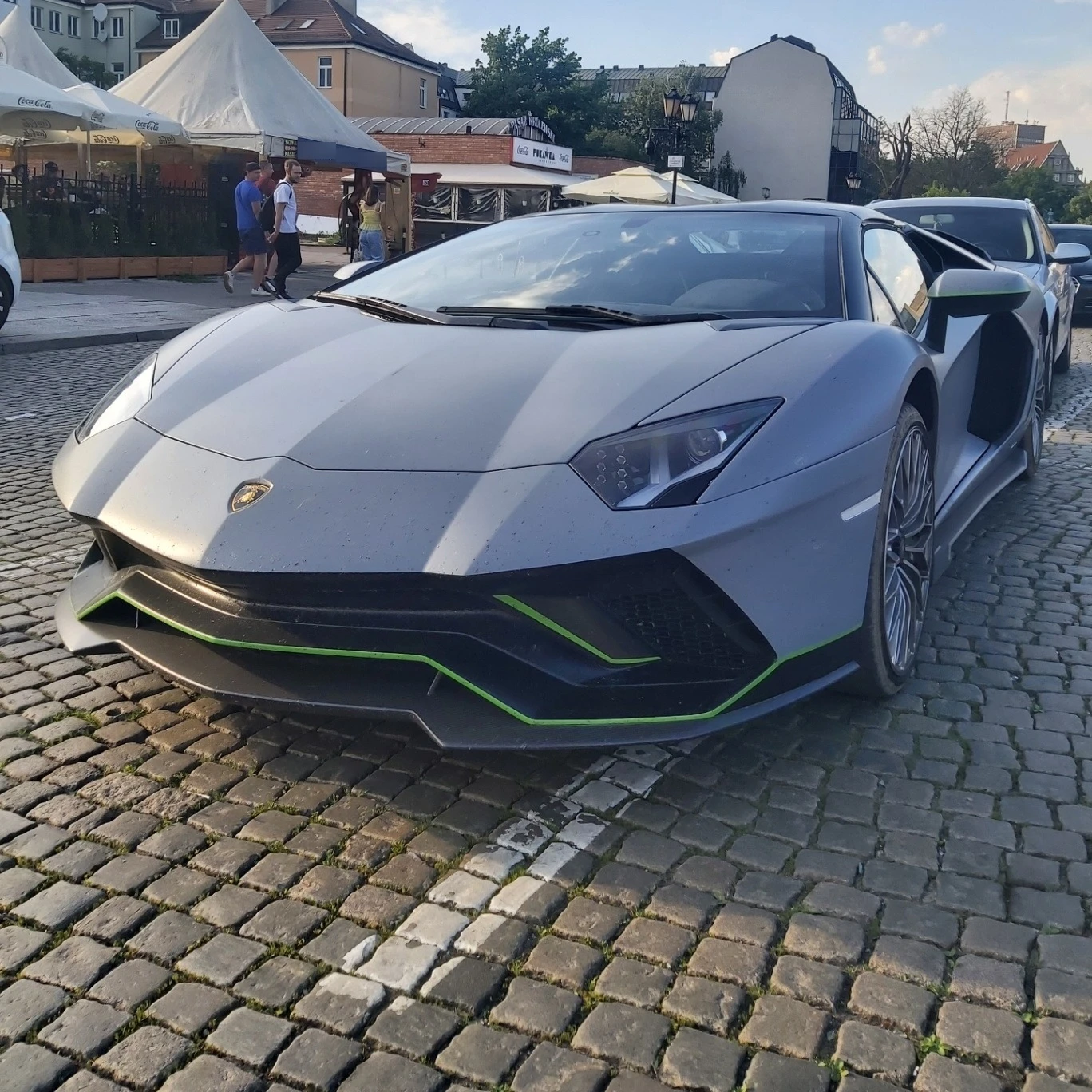 Lamborghini Aventador LP780-4 Ultimae Roadster spotted in Gdańsk, Polska