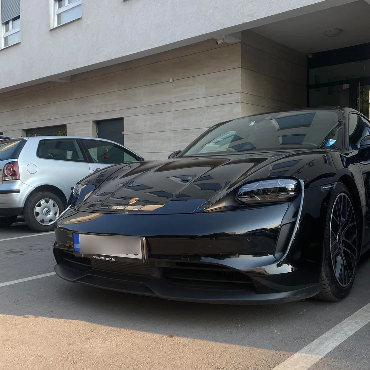 Porsche Taycan spotted in Tuzla, Bosnia and Herzegovina