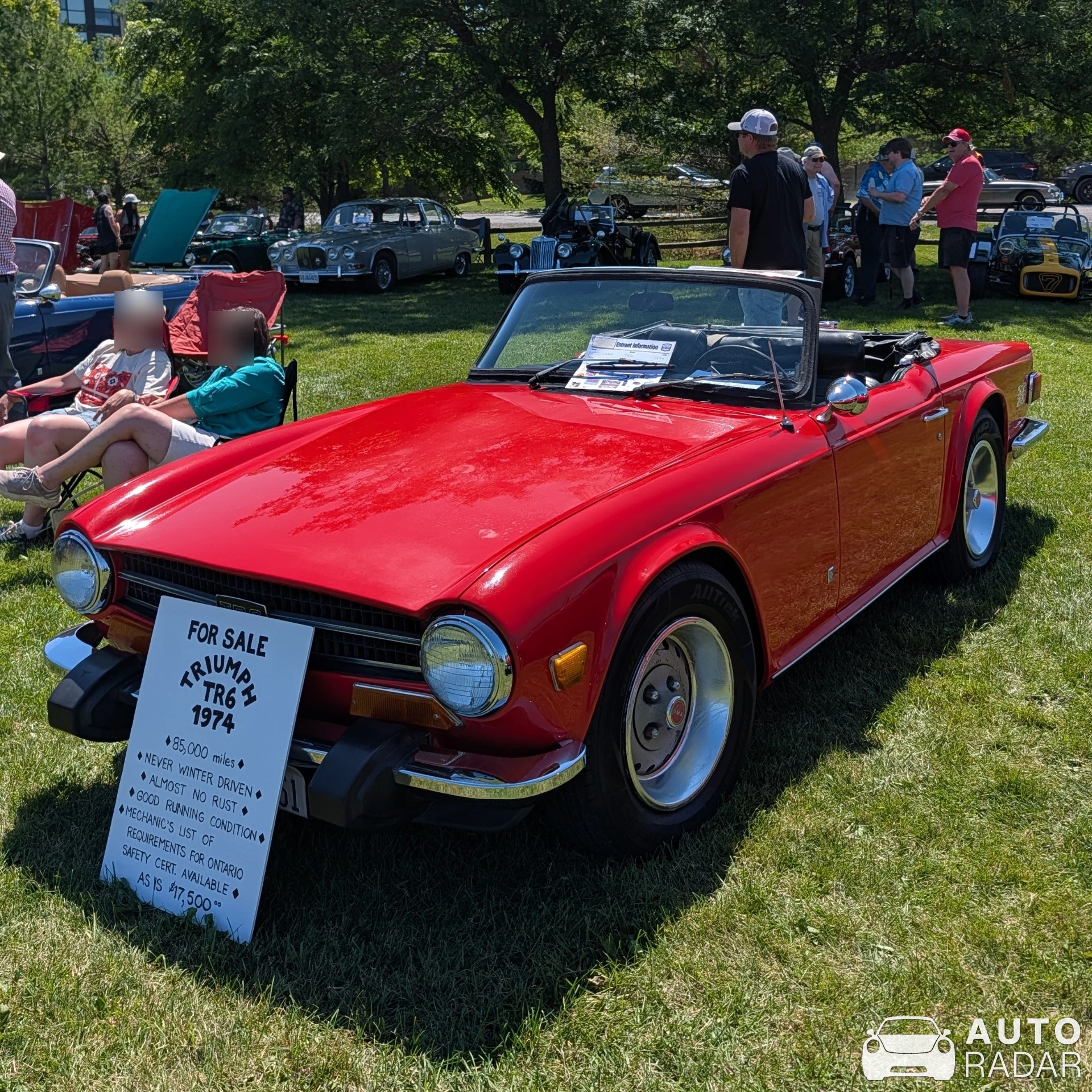 Triumph TR6 spotted in Nepean