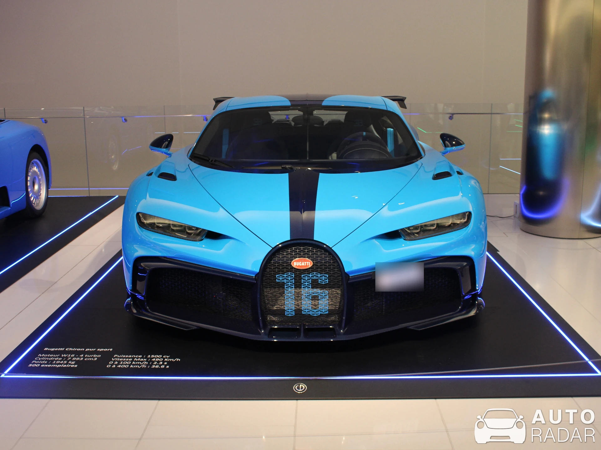 Bugatti Chiron Pur Sport spotted in Monaco, Monaco