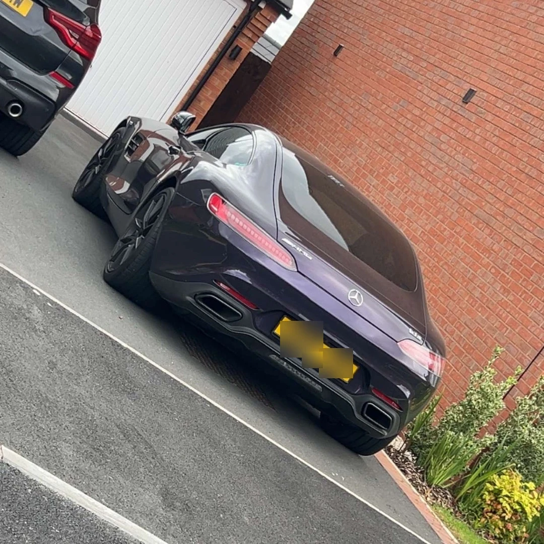 Mercedes-AMG GT S C190 spotted in Worcestershire, United Kingdom