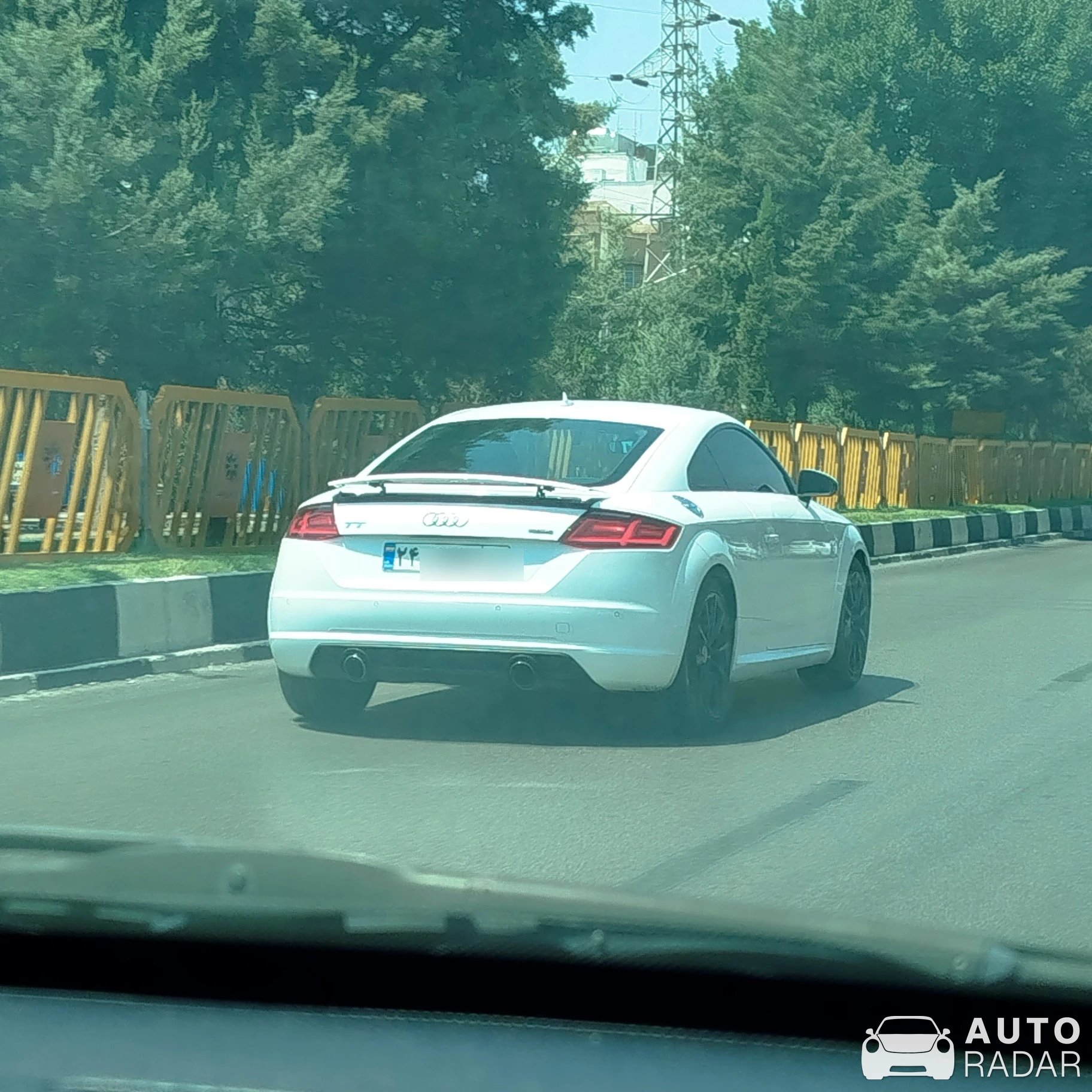 Audi TT spotted in Shiraz, Iran