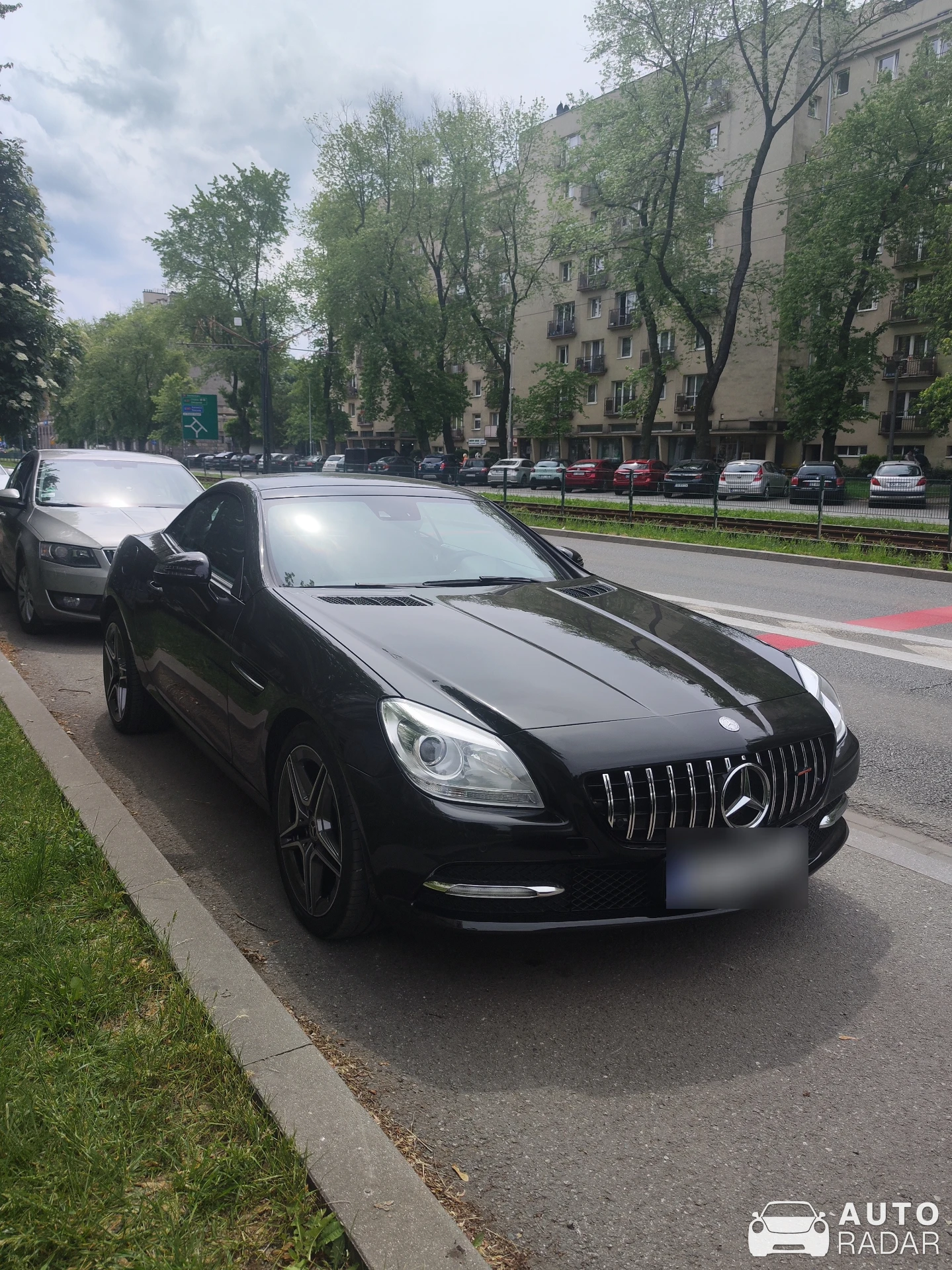 Mercedes-Benz SLK 55 AMG R172 spotted in Kraków