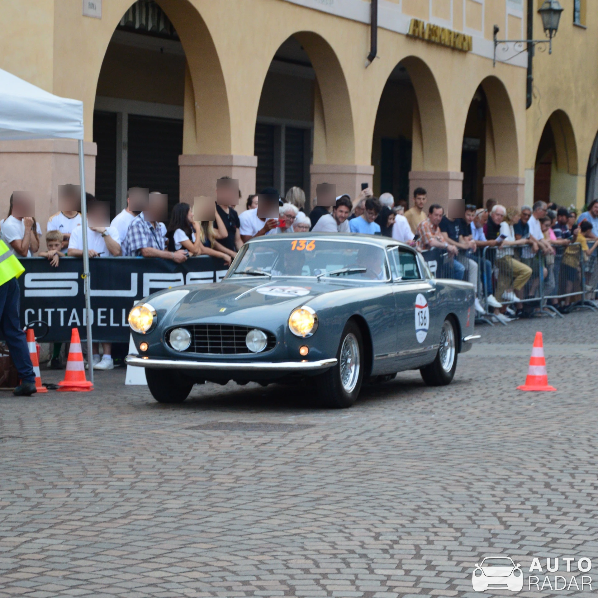 Ferrari 250 Europa GT Vignale Coupé spotted in Cittadella