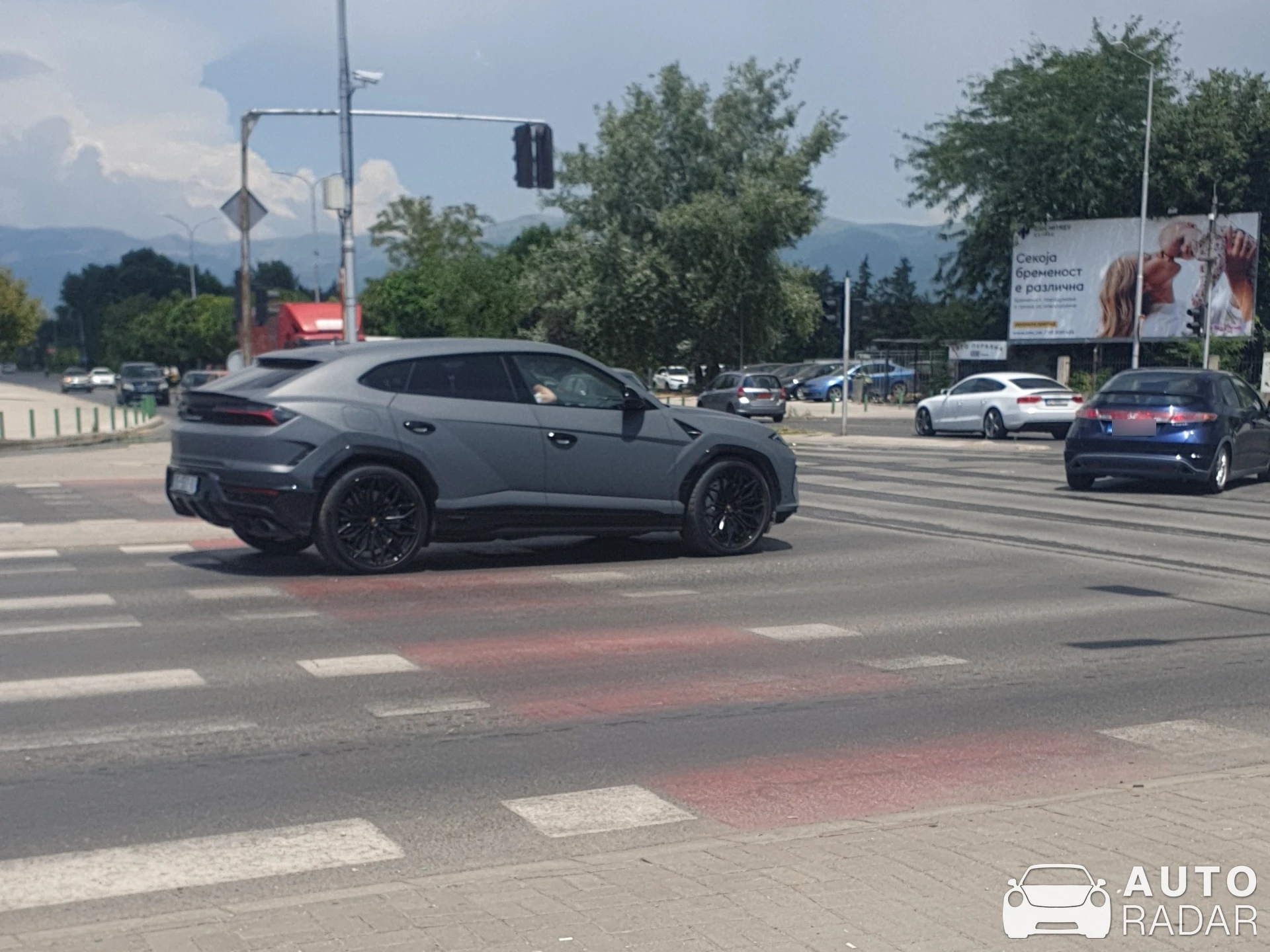 Lamborghini Urus spotted in Shkupi