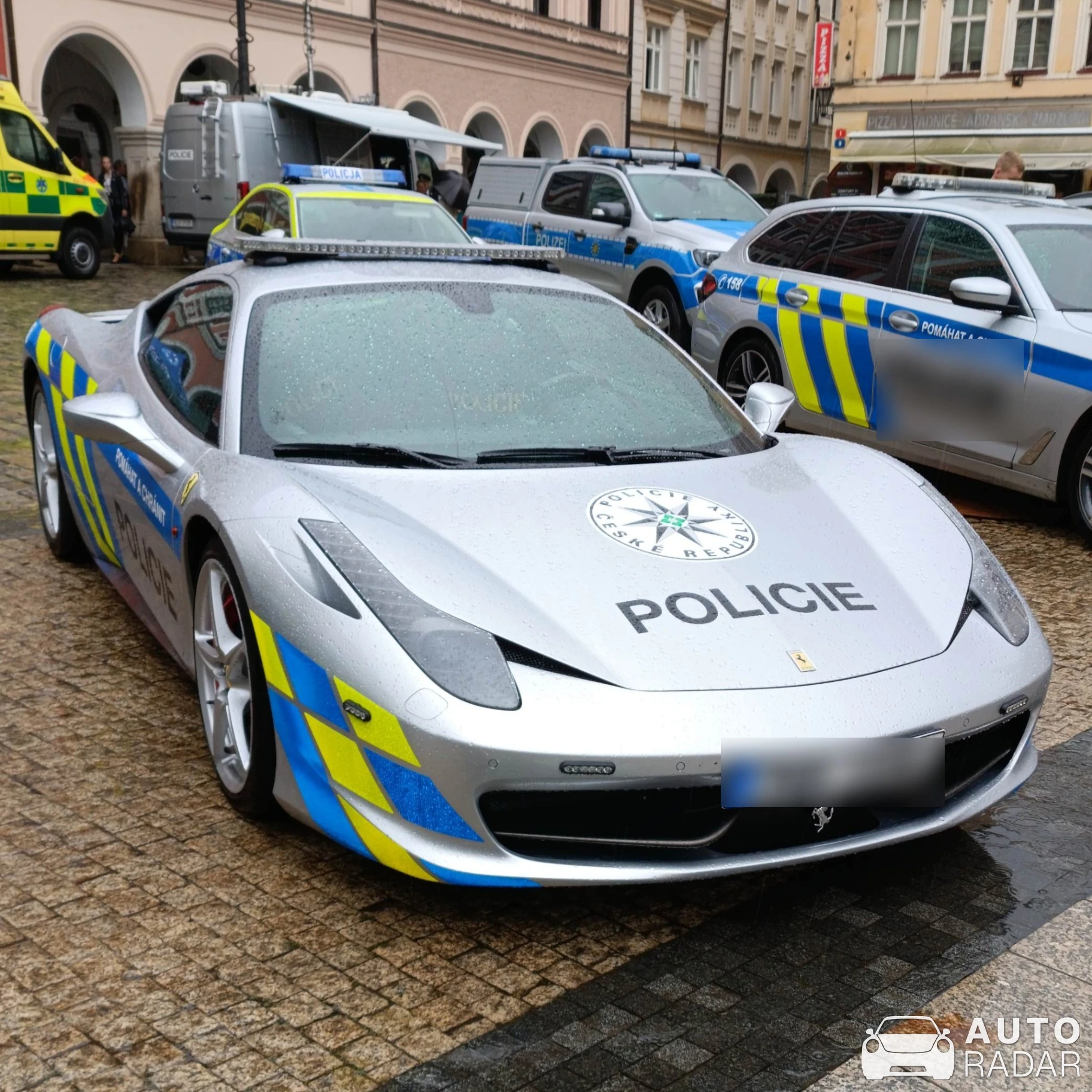 Ferrari 458 Italia spotted in Liberec, Czechia