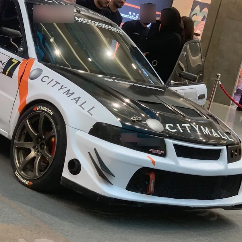 Mitsubishi Lancer Evolution spotted in Amman, Jordan