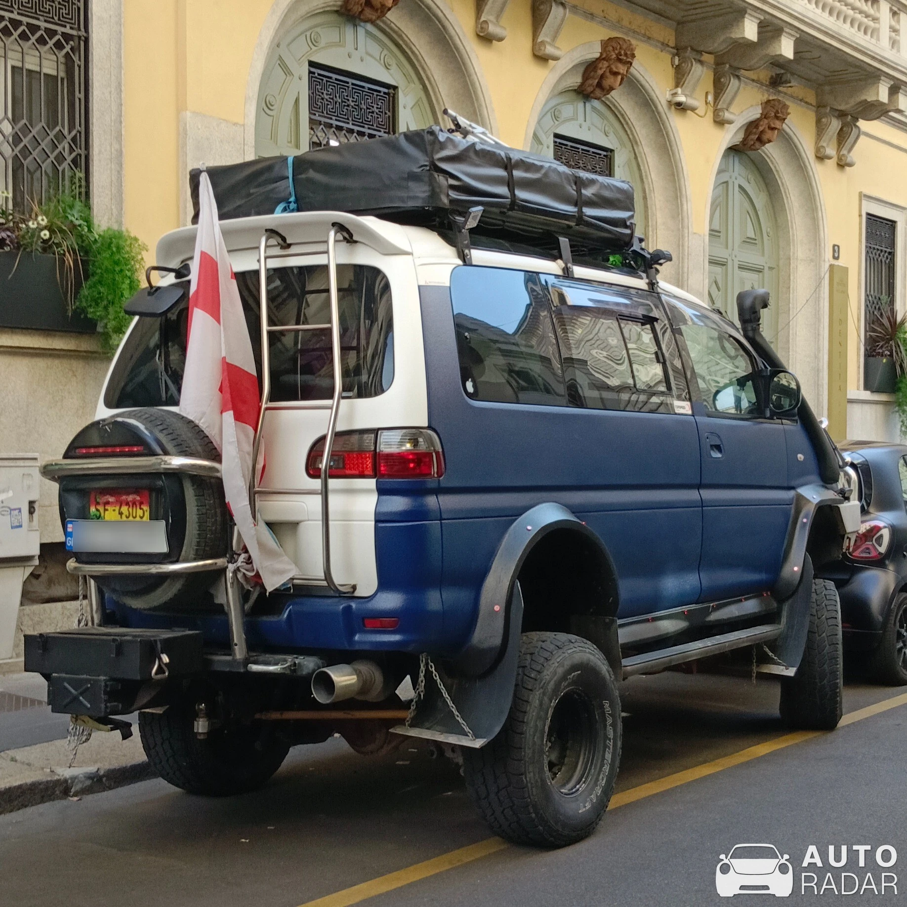 Mitsubishi Delica spotted in Milano, Italy