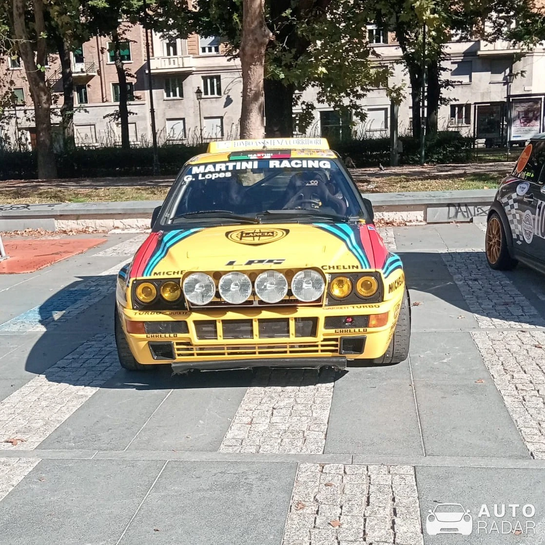 Lancia Delta HF Integrale Evo Martini spotted in Turin, Italy