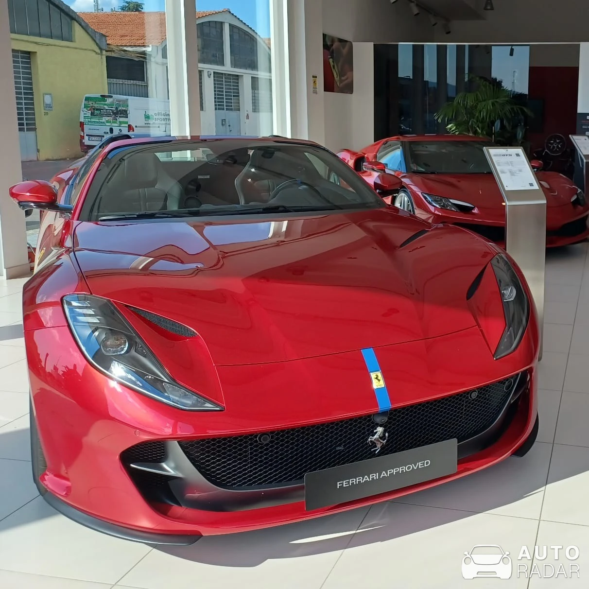 Ferrari 812 Superfast spotted in Prato, Italy