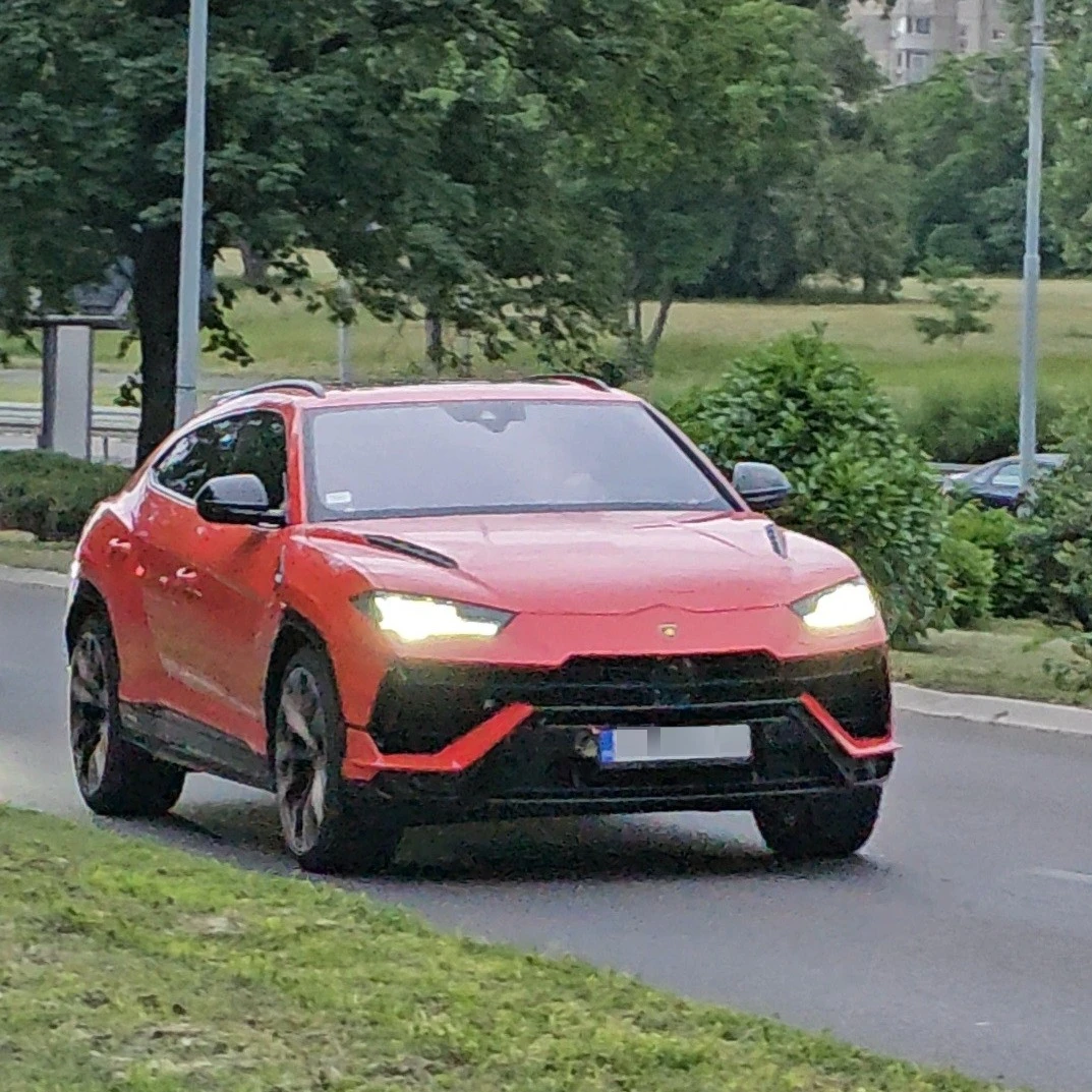 Lamborghini Urus spotted in Belgrade, Serbia