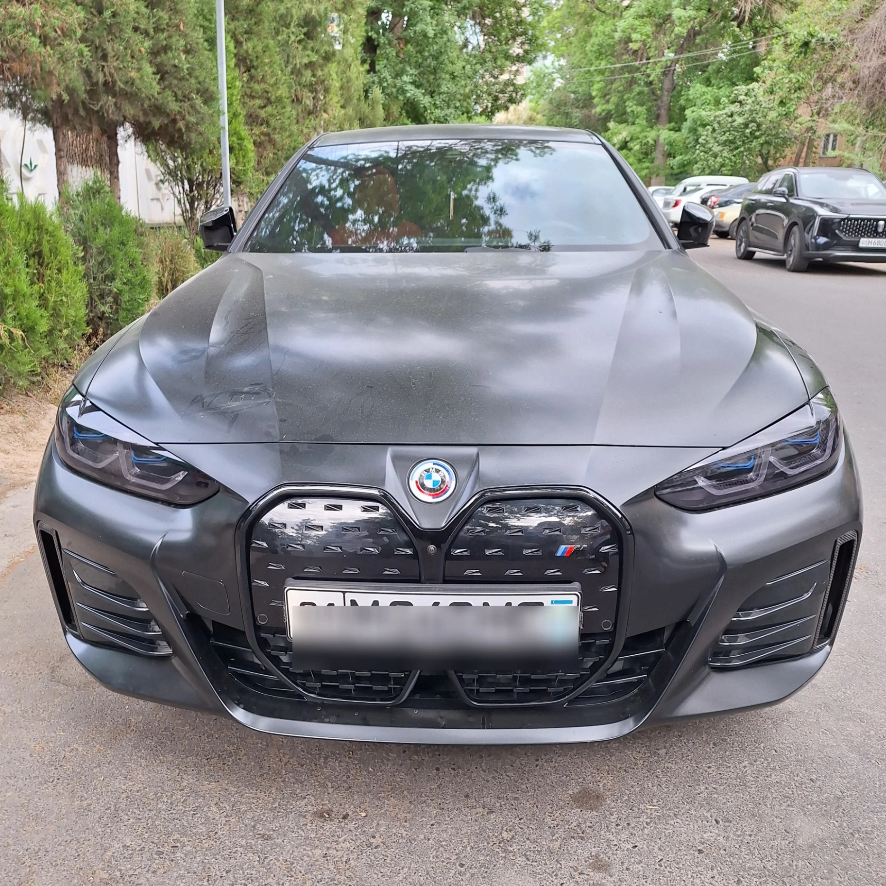 BMW i4 spotted in , Uzbekistan