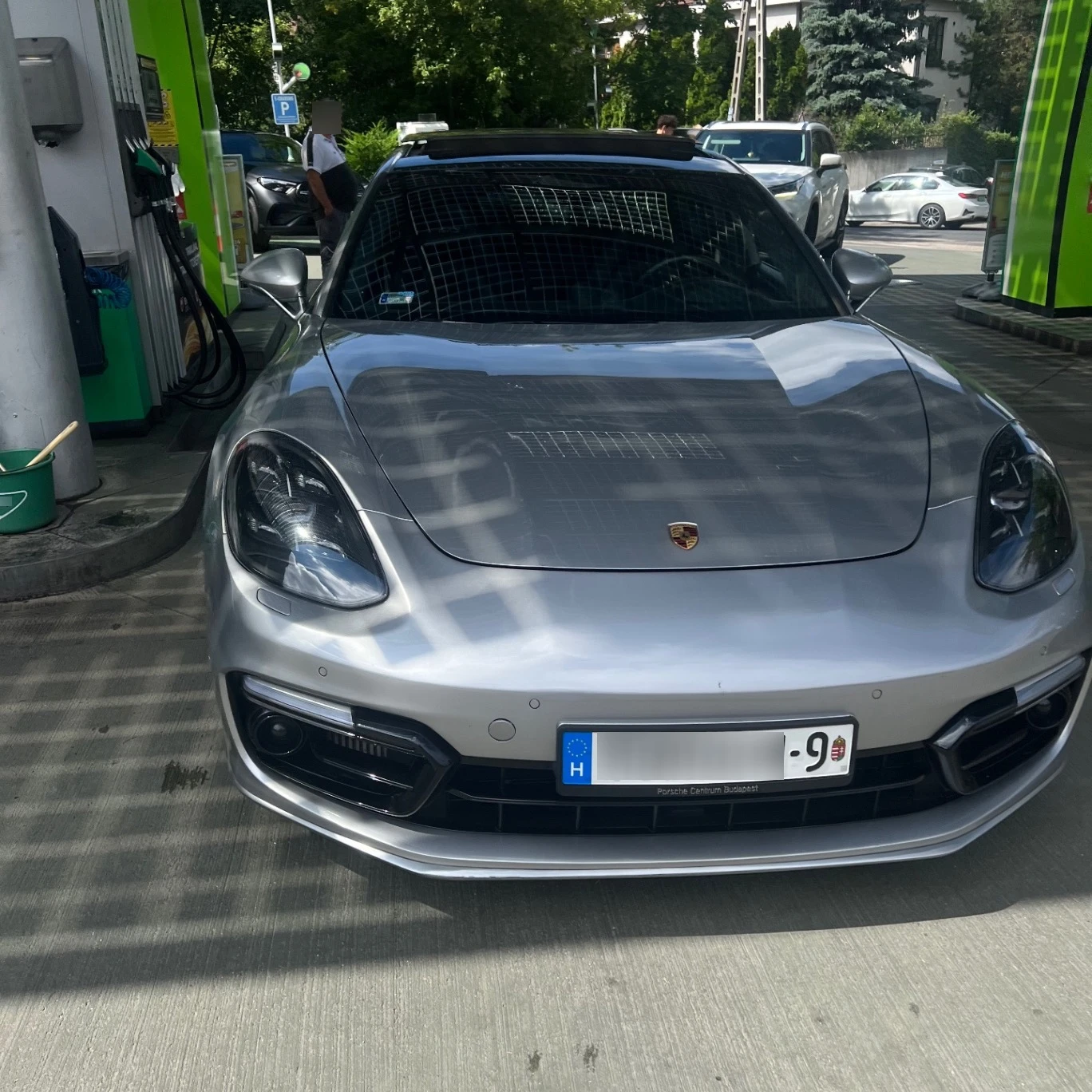 Porsche Panamera 4S spotted in Budapest, Magyarország