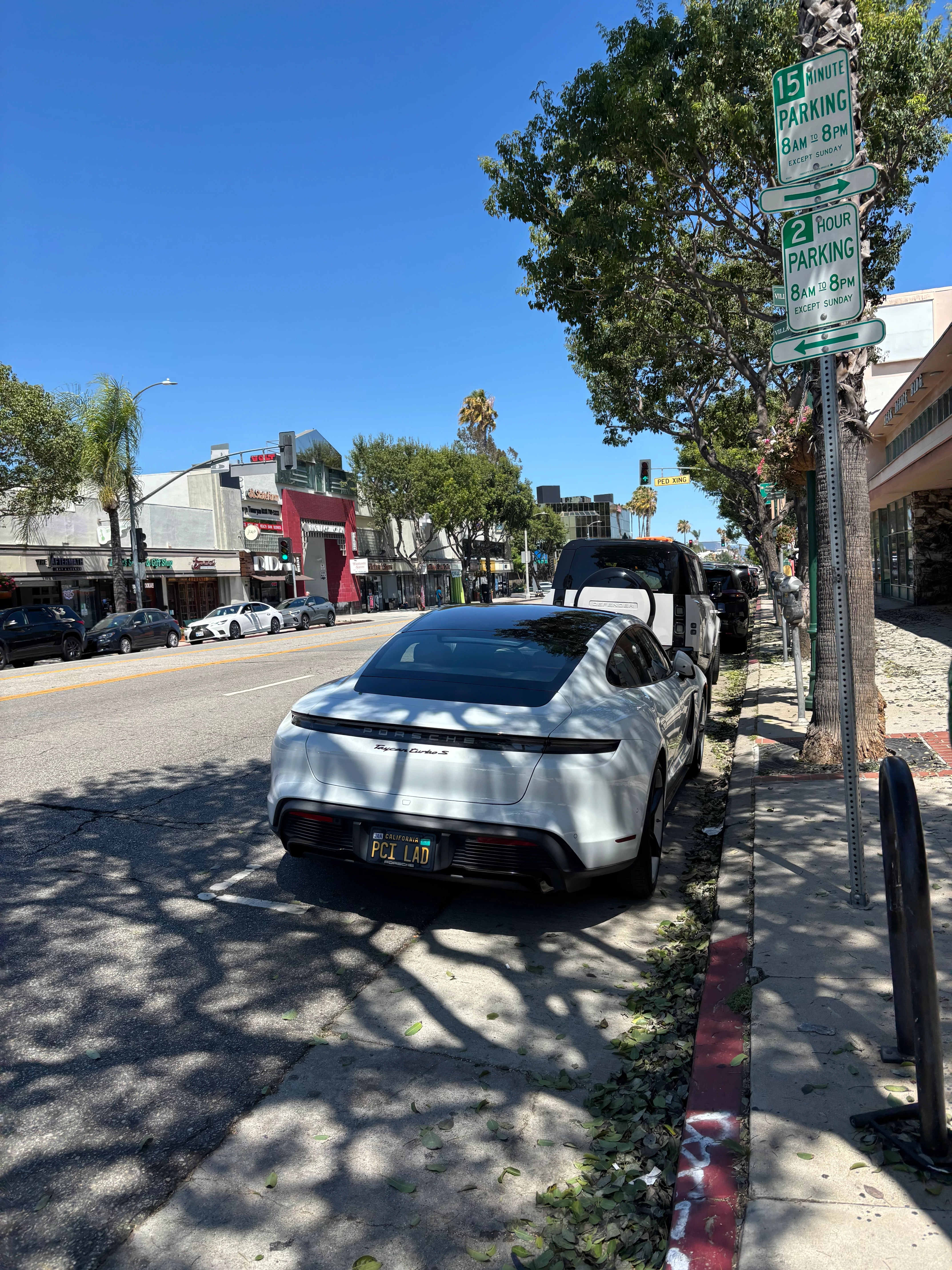 Porsche Taycan Turbo S spotted in Los Angeles